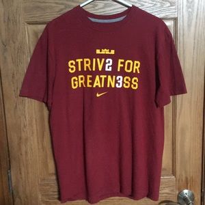 Lebron James “Strive For Greatness” Nike T-shirt
